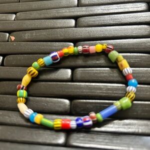 Colorful Beaded Stretchy Bracelet New